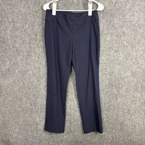 Nic + Zoe Dress Pants Womens Size 6P Blue Stretch Casual Work Crop